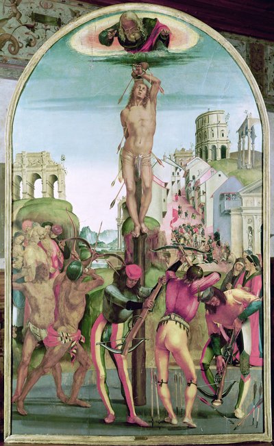 El martirio de San Sebastián de Luca Signorelli